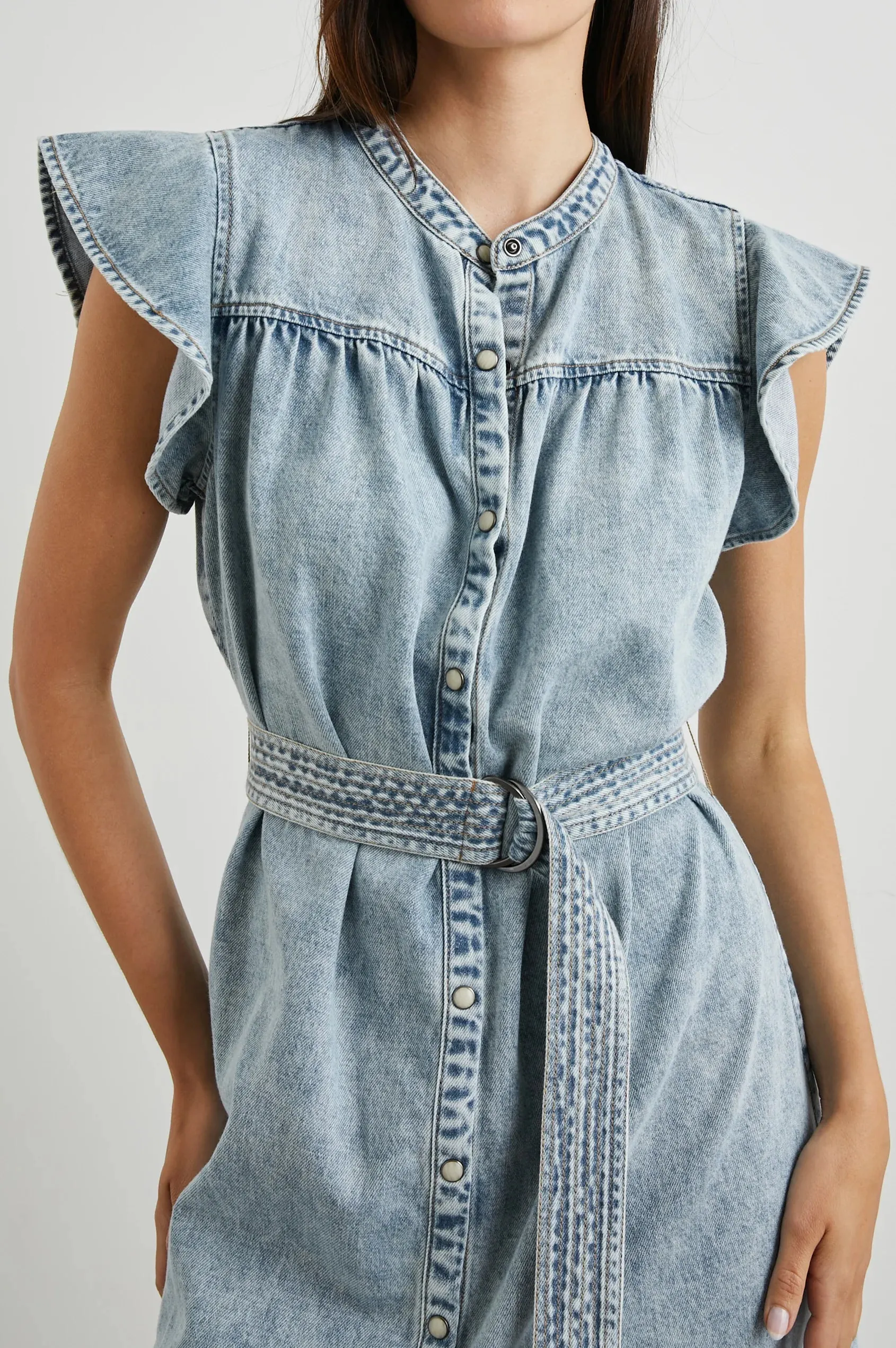 Letta Denim Mini Dress