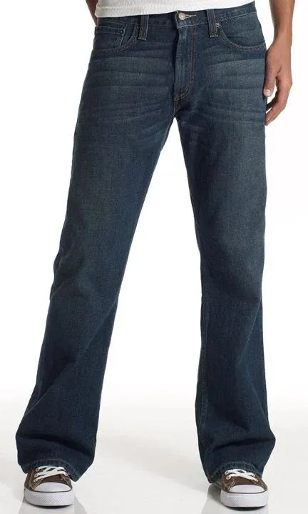 Levi Men's 527 Slim BootCut Jeans | 05527-4257