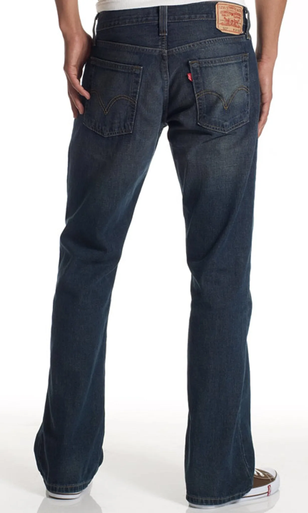 Levi Men's 527 Slim BootCut Jeans | 05527-4257