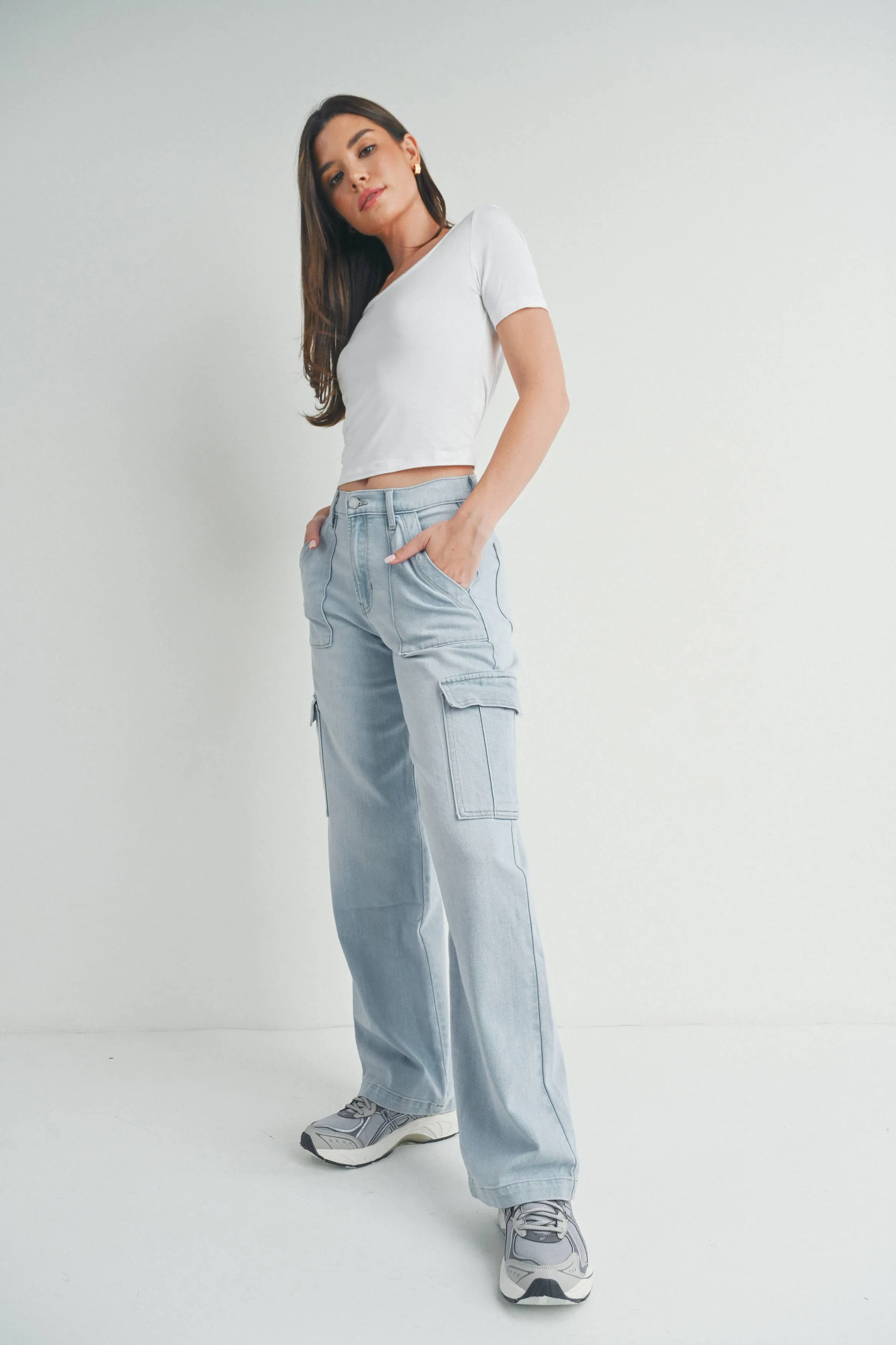 Lightweight Stretch Cargo Jean