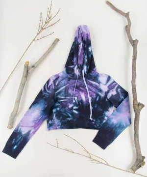 Liliana Tie Dye Hoodie Crop Top