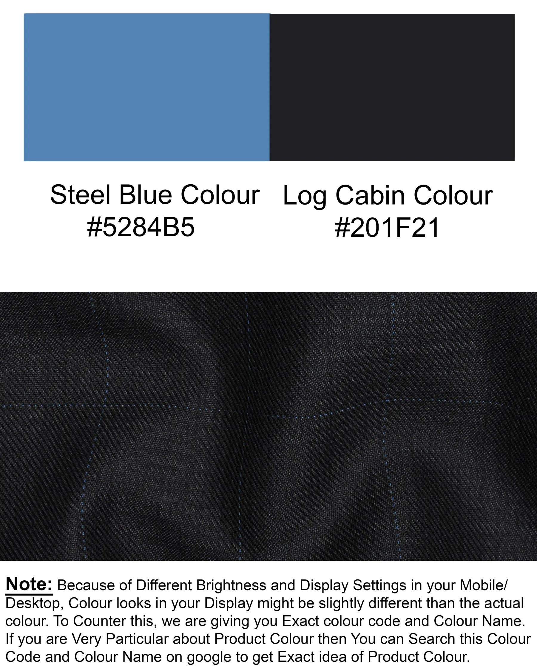 Log Cabin Black Subtle Plaid Wool Rich Blazer