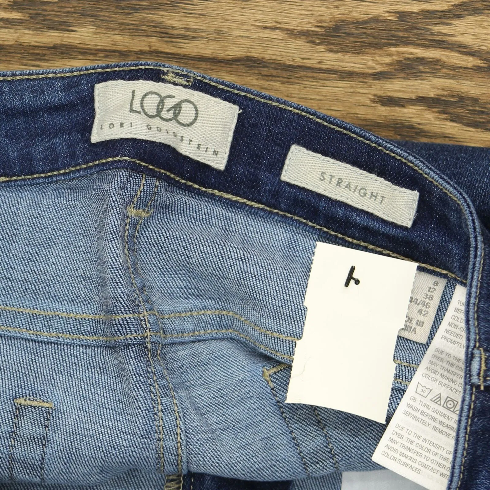 LOGO by Lori Goldstein 5-Pocket Straight-Leg Capri Jeans
