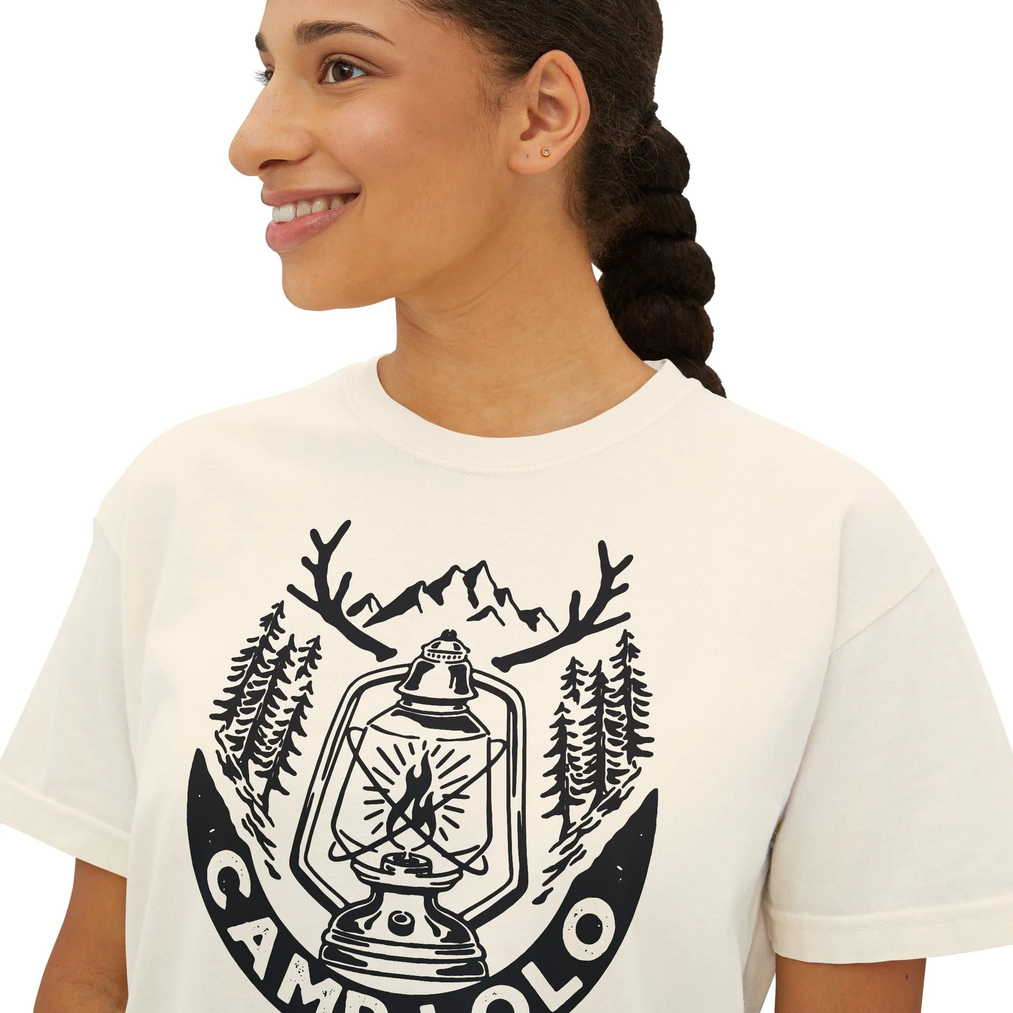 Lolo Camp Lantern Women's Boxy Tee