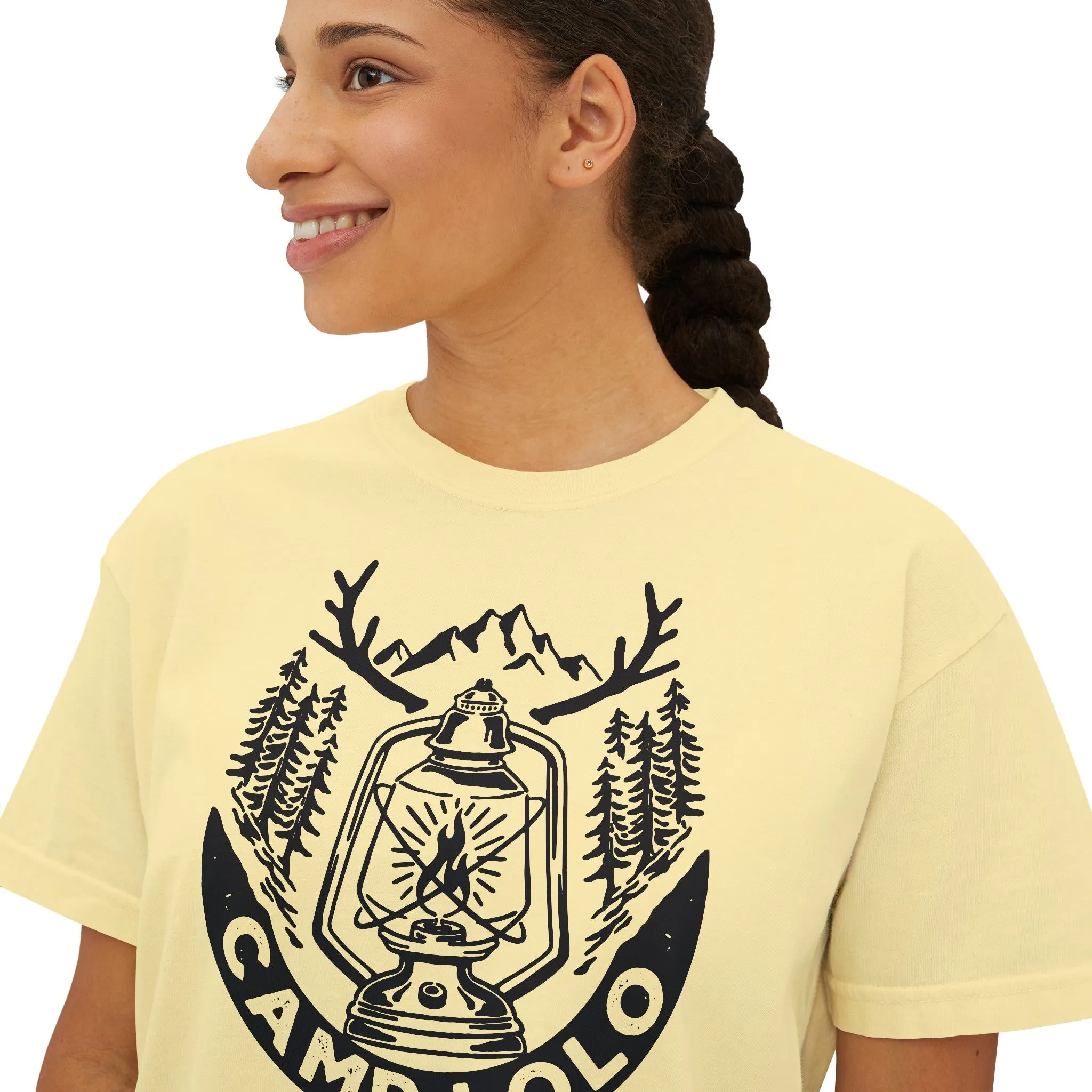Lolo Camp Lantern Women's Boxy Tee