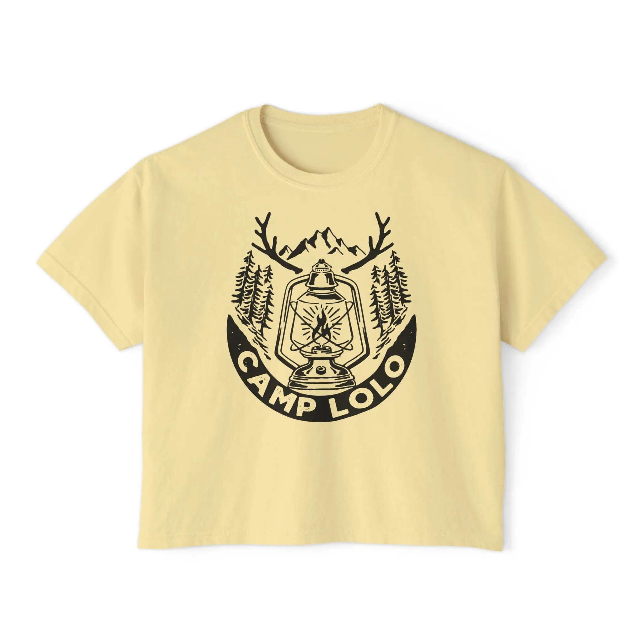Lolo Camp Lantern Women's Boxy Tee