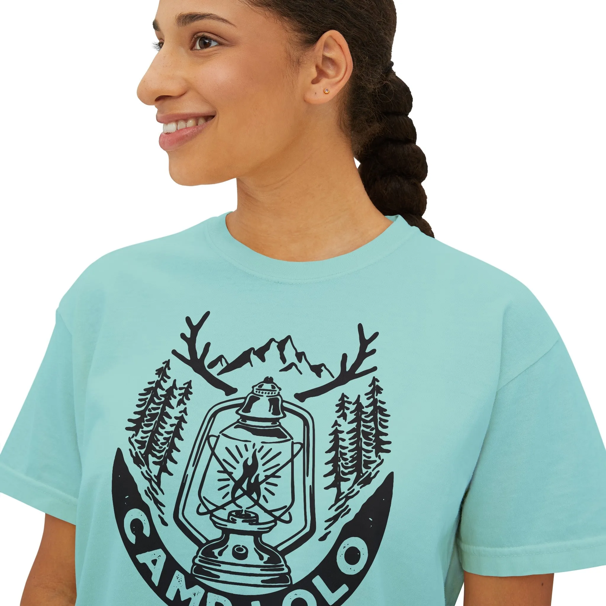 Lolo Camp Lantern Women's Boxy Tee