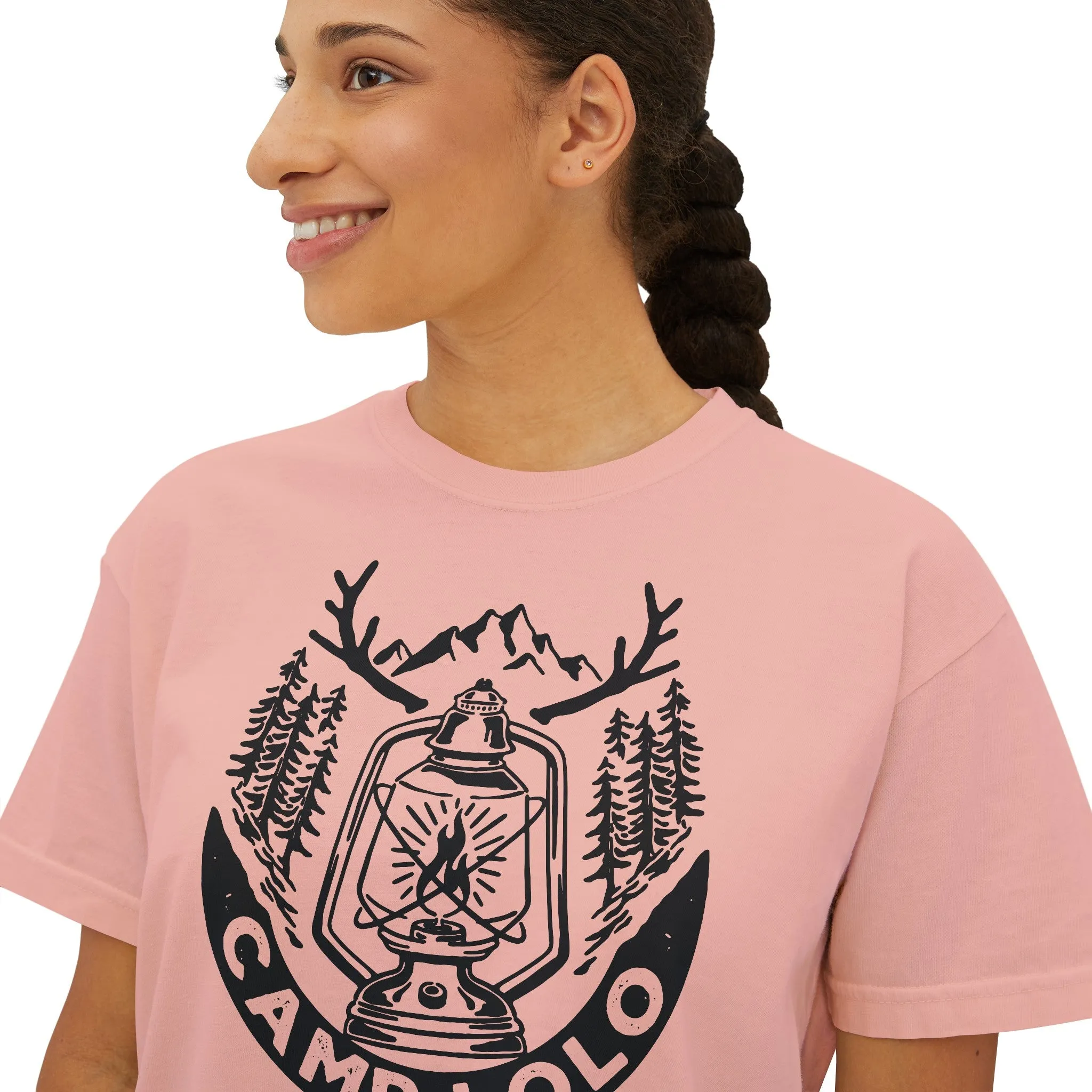 Lolo Camp Lantern Women's Boxy Tee