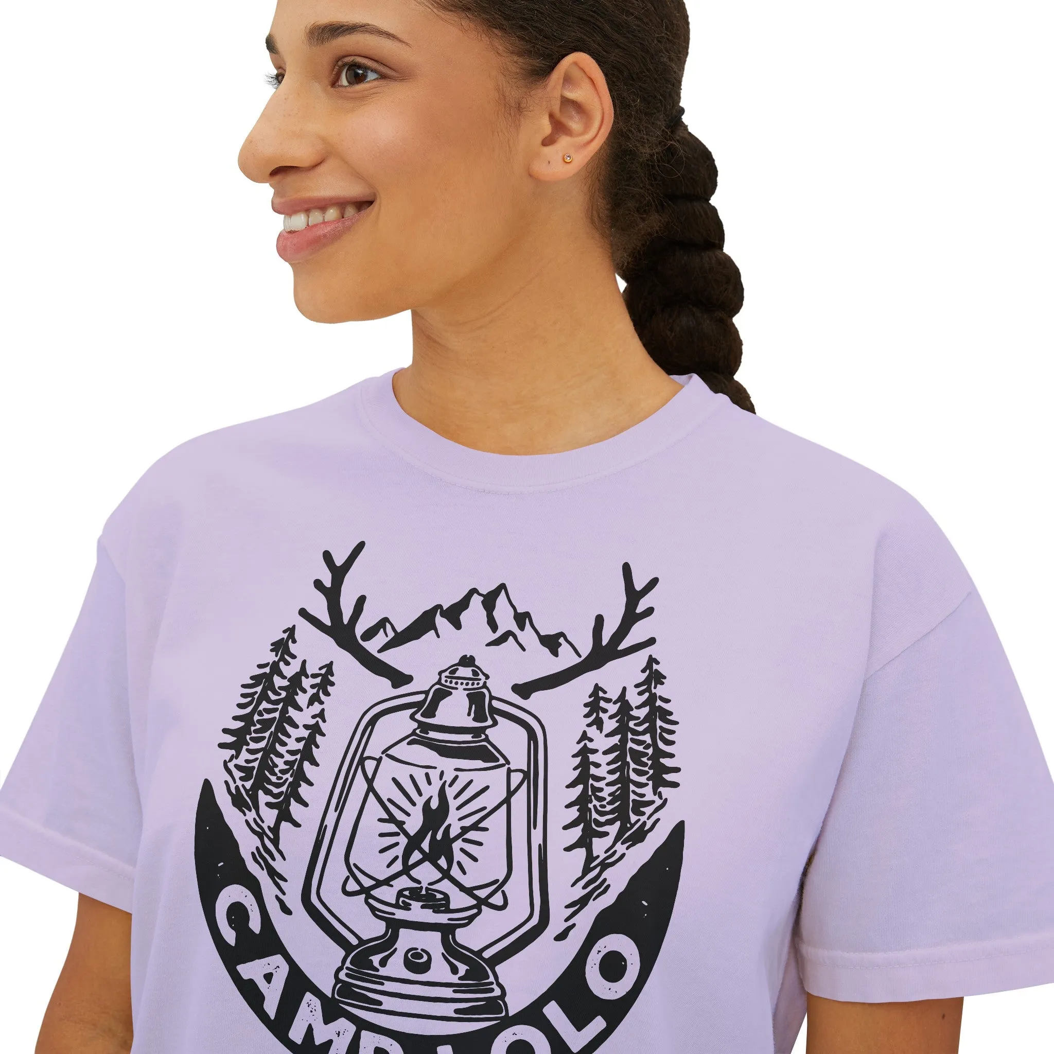 Lolo Camp Lantern Women's Boxy Tee