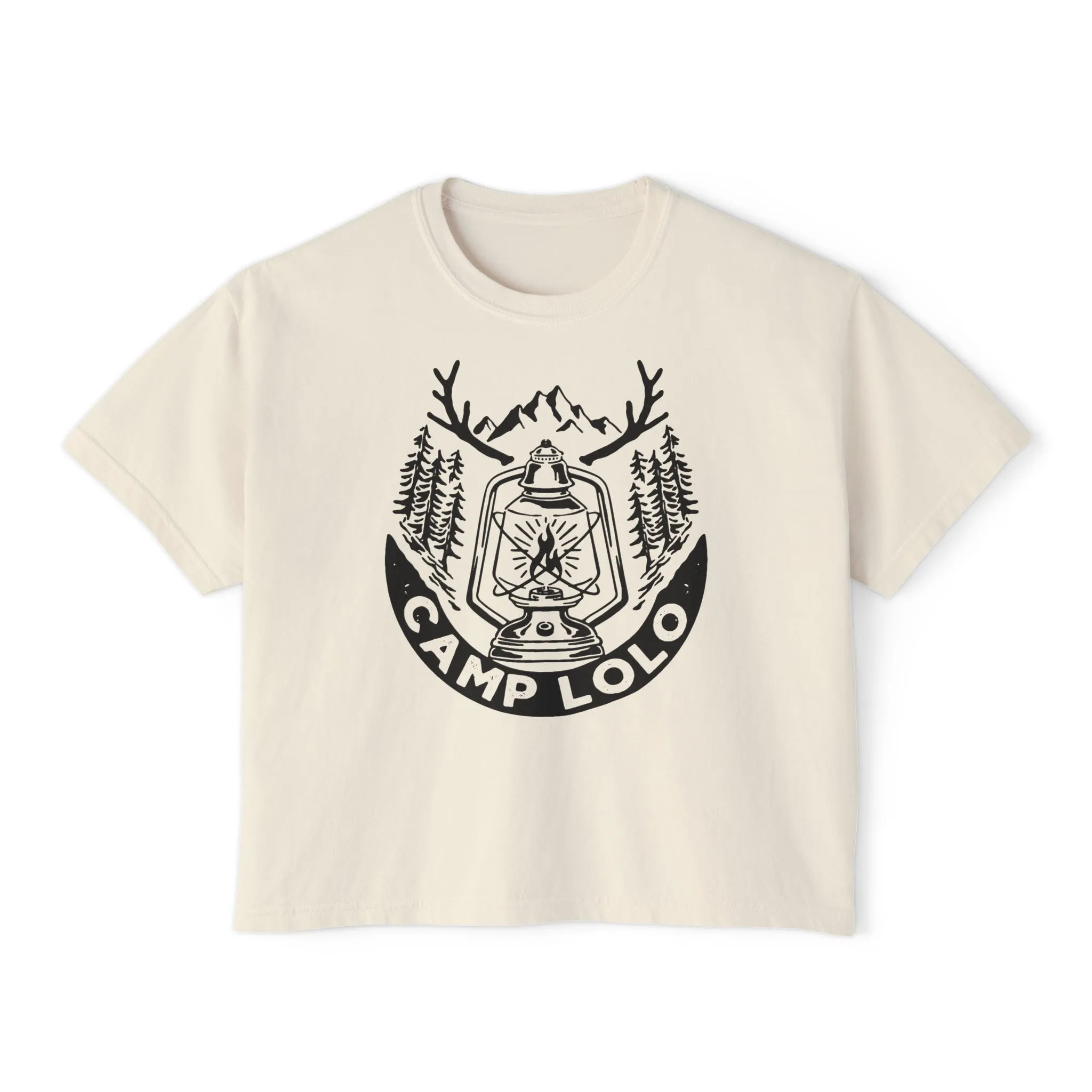 Lolo Camp Lantern Women's Boxy Tee