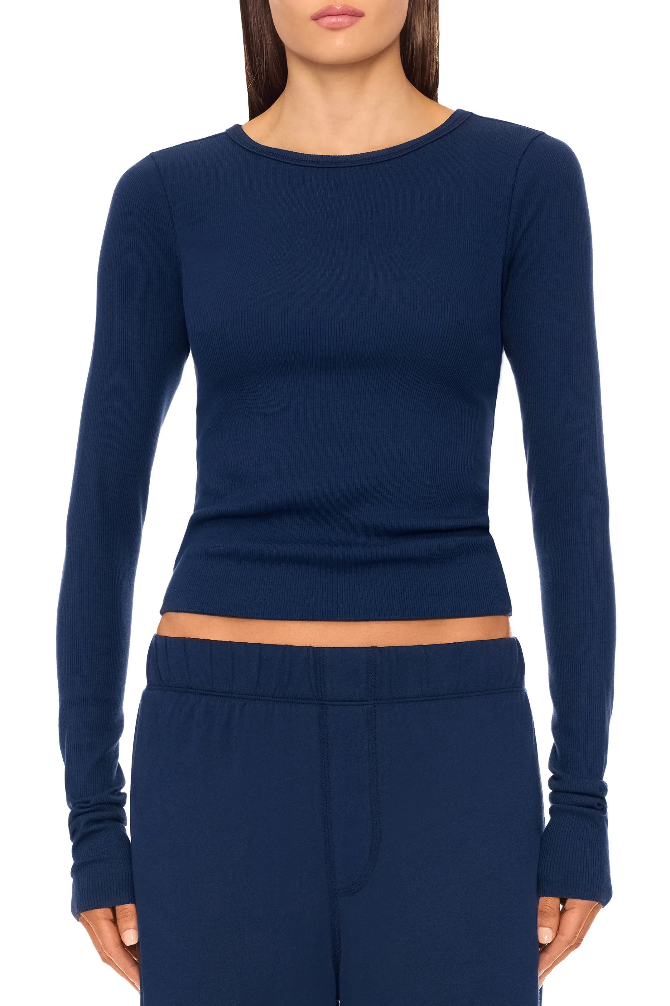 Long Sleeve Fitted Top