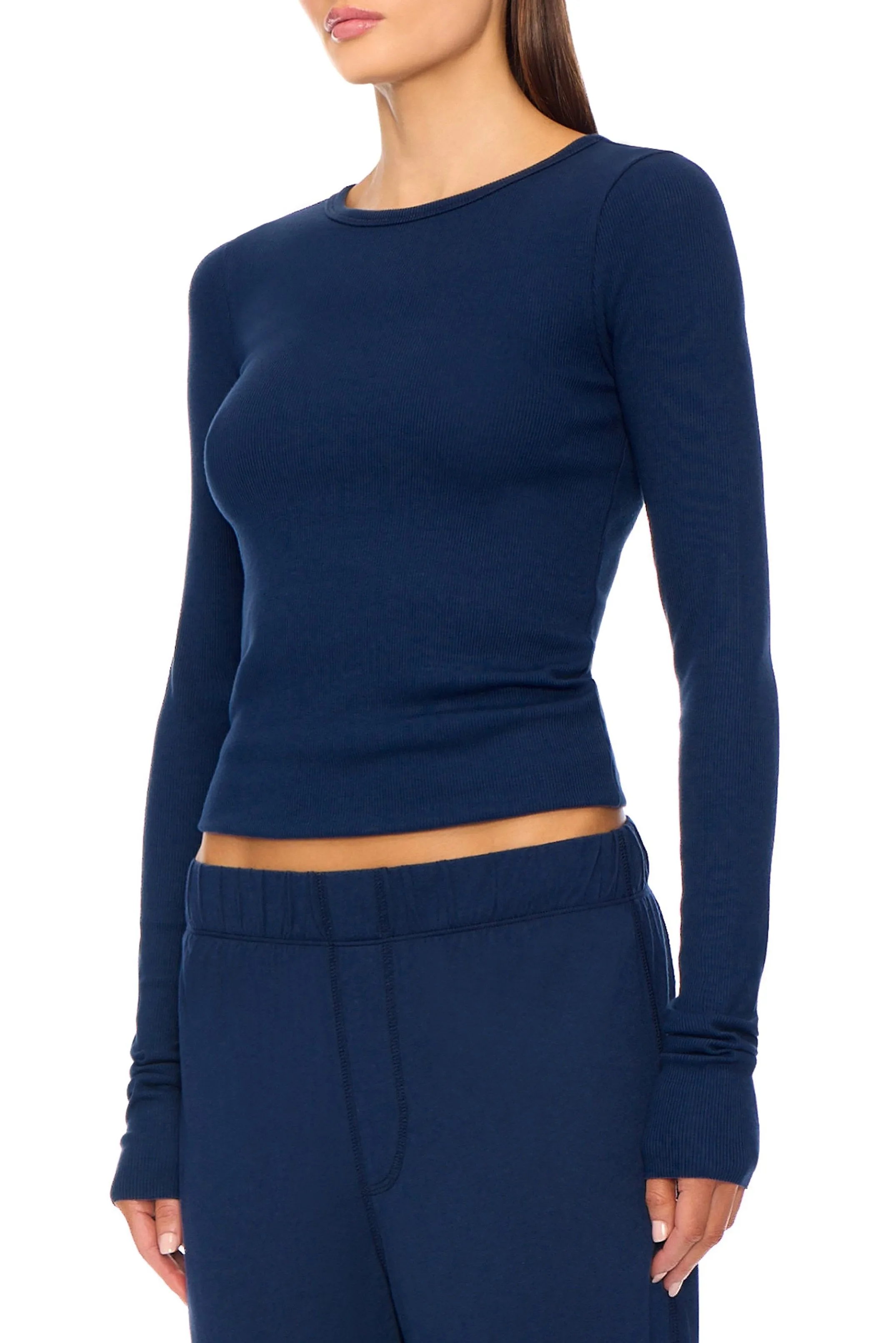 Long Sleeve Fitted Top