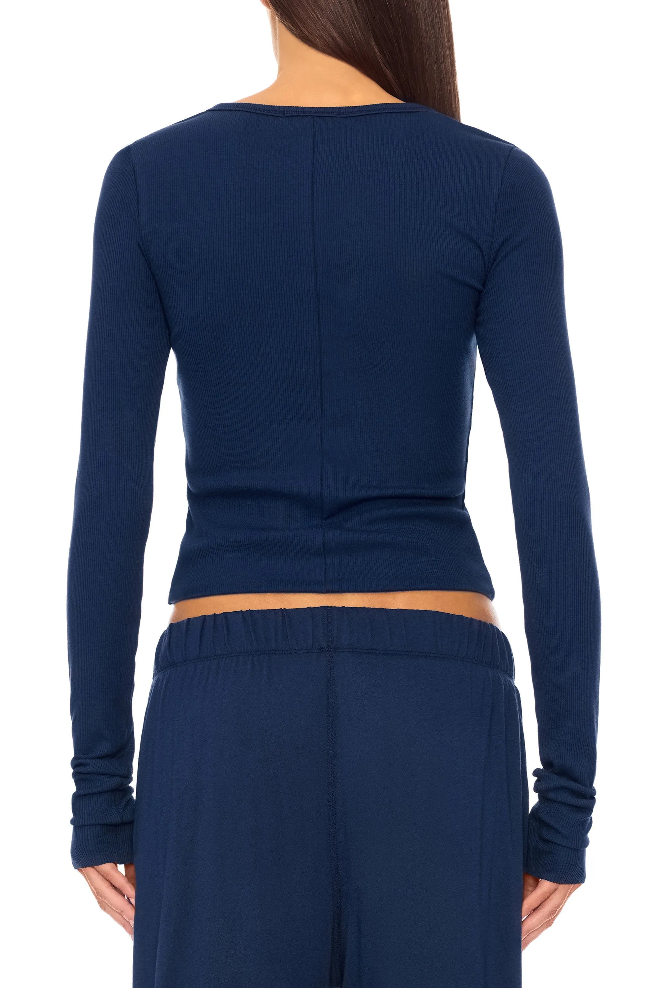 Long Sleeve Fitted Top