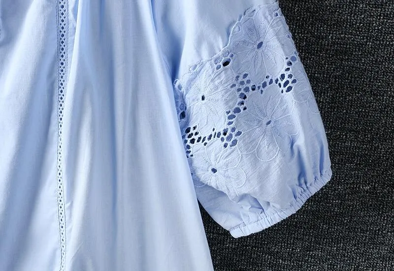 LOUISA Embroidered Blouse