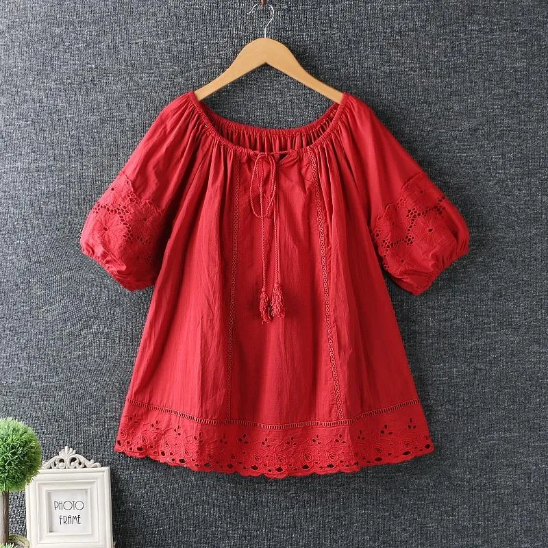 LOUISA Embroidered Blouse