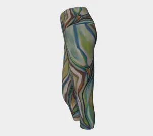 Love is Breaking Through Yoga Capris