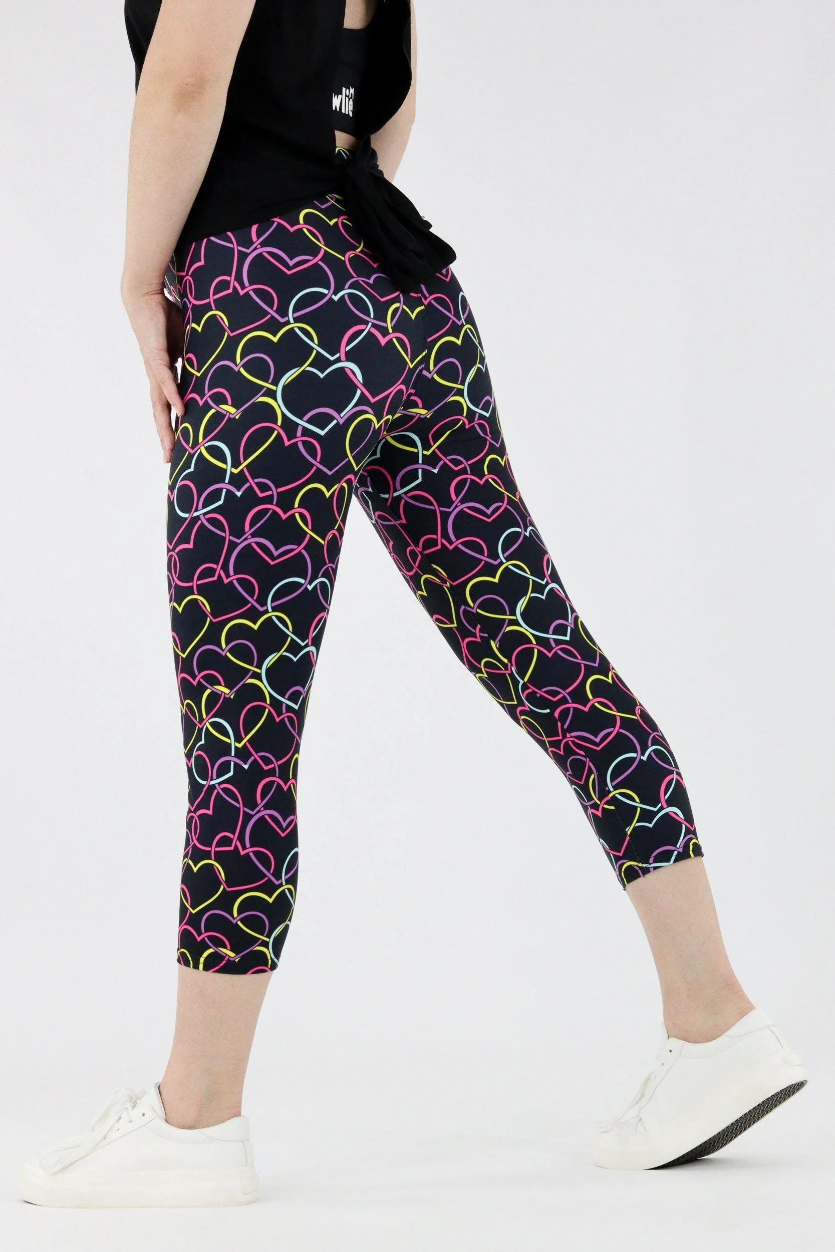 Love Locked - Casual Capri Leggings