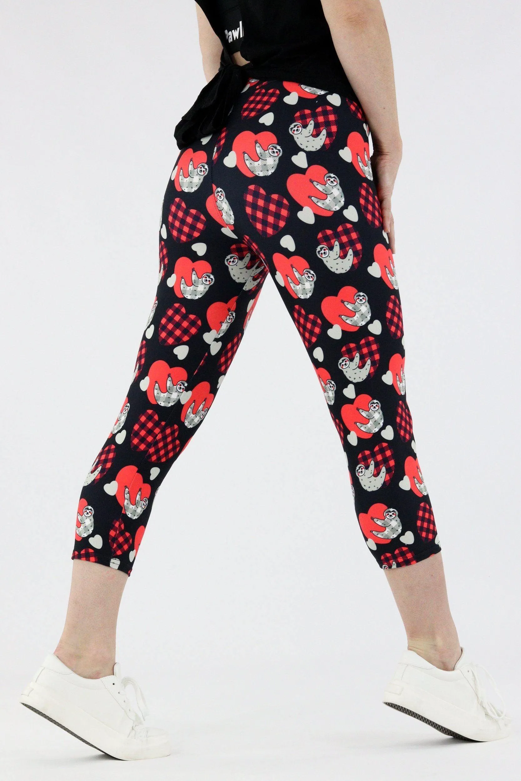 Love Sloths - Casual Capri Leggings