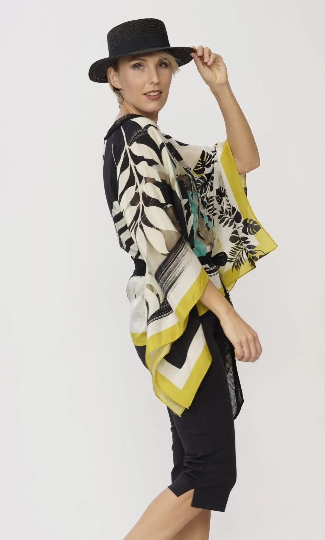 Luukaa Belted Poncho