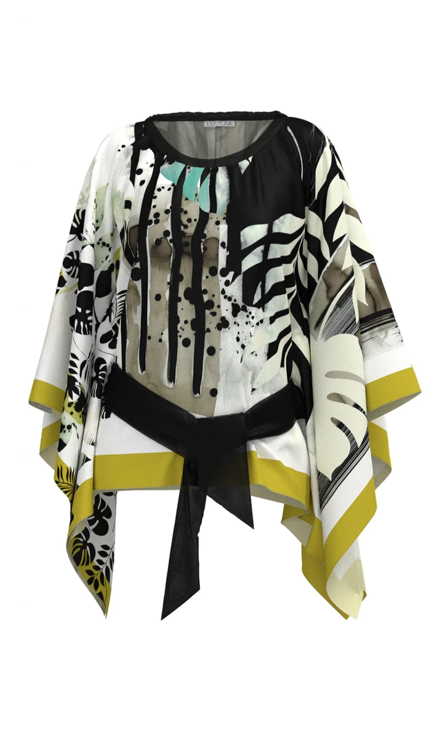 Luukaa Belted Poncho