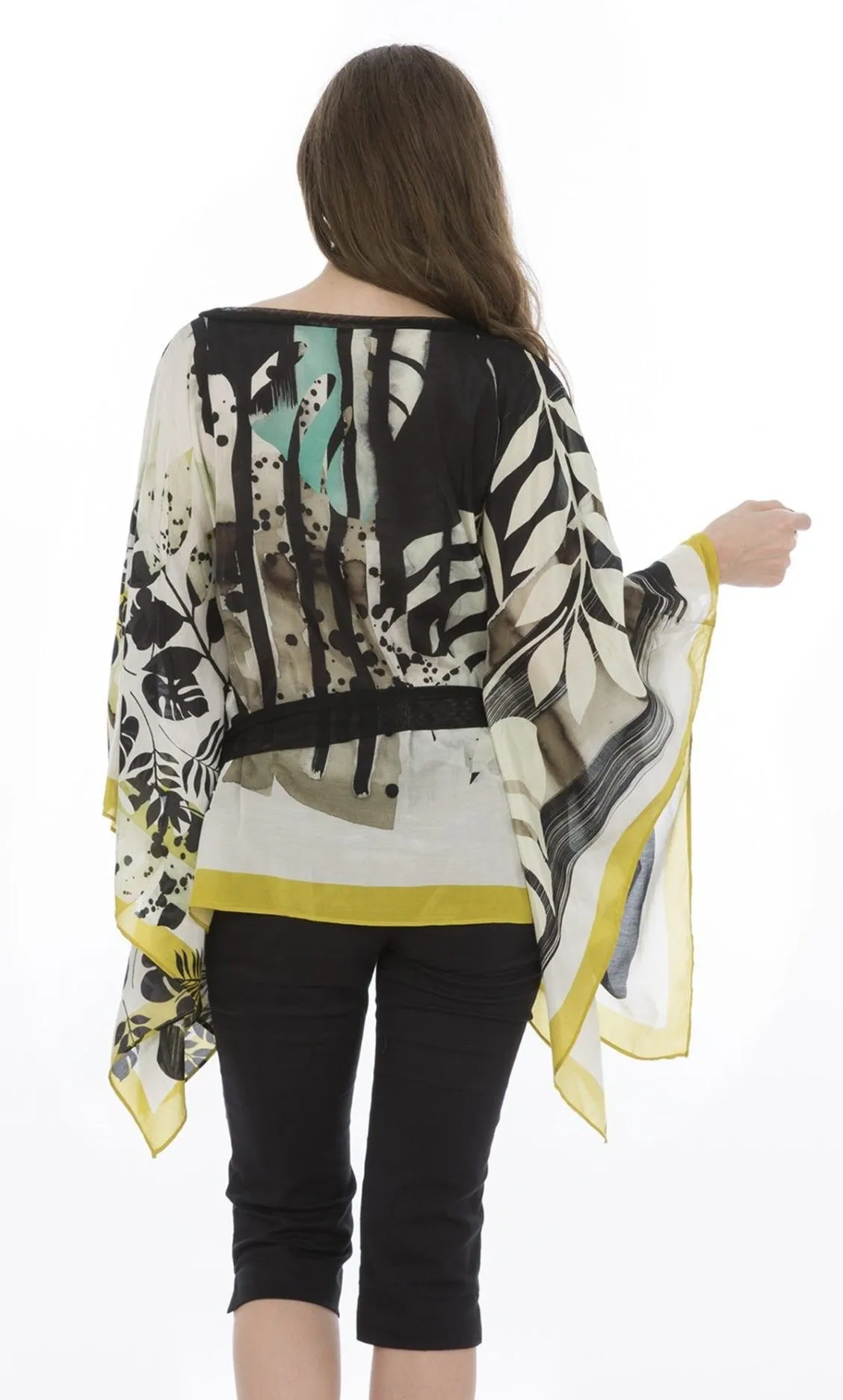 Luukaa Belted Poncho