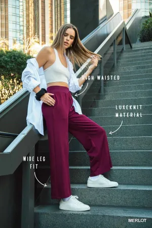 Luxeknit High Waisted Sweatpants