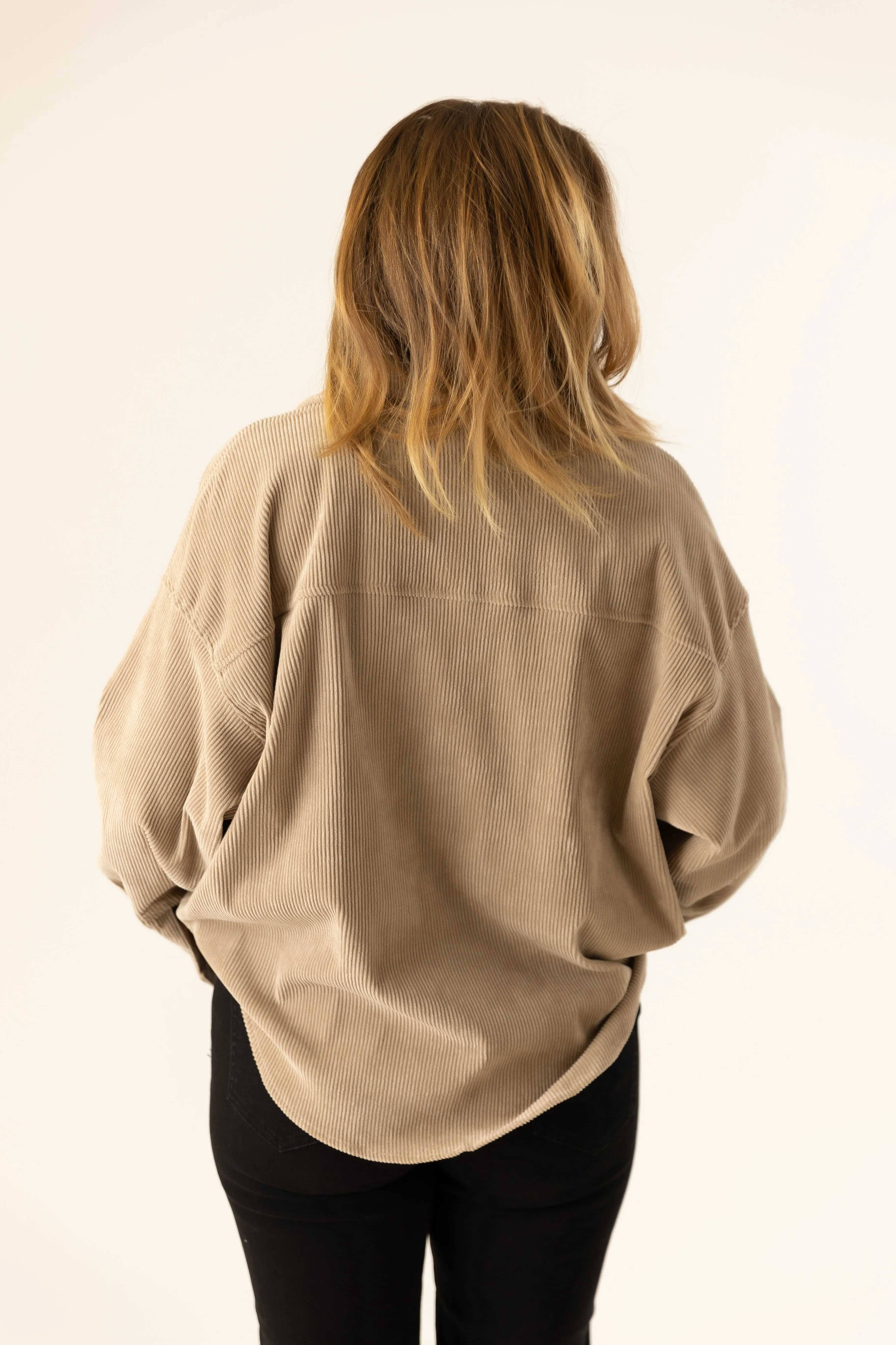 Maddox Corduroy Shacket