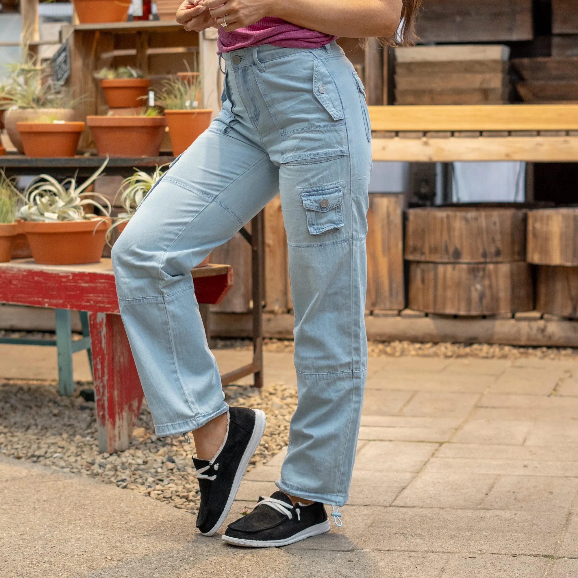Marina Low Slung Cargo Pants