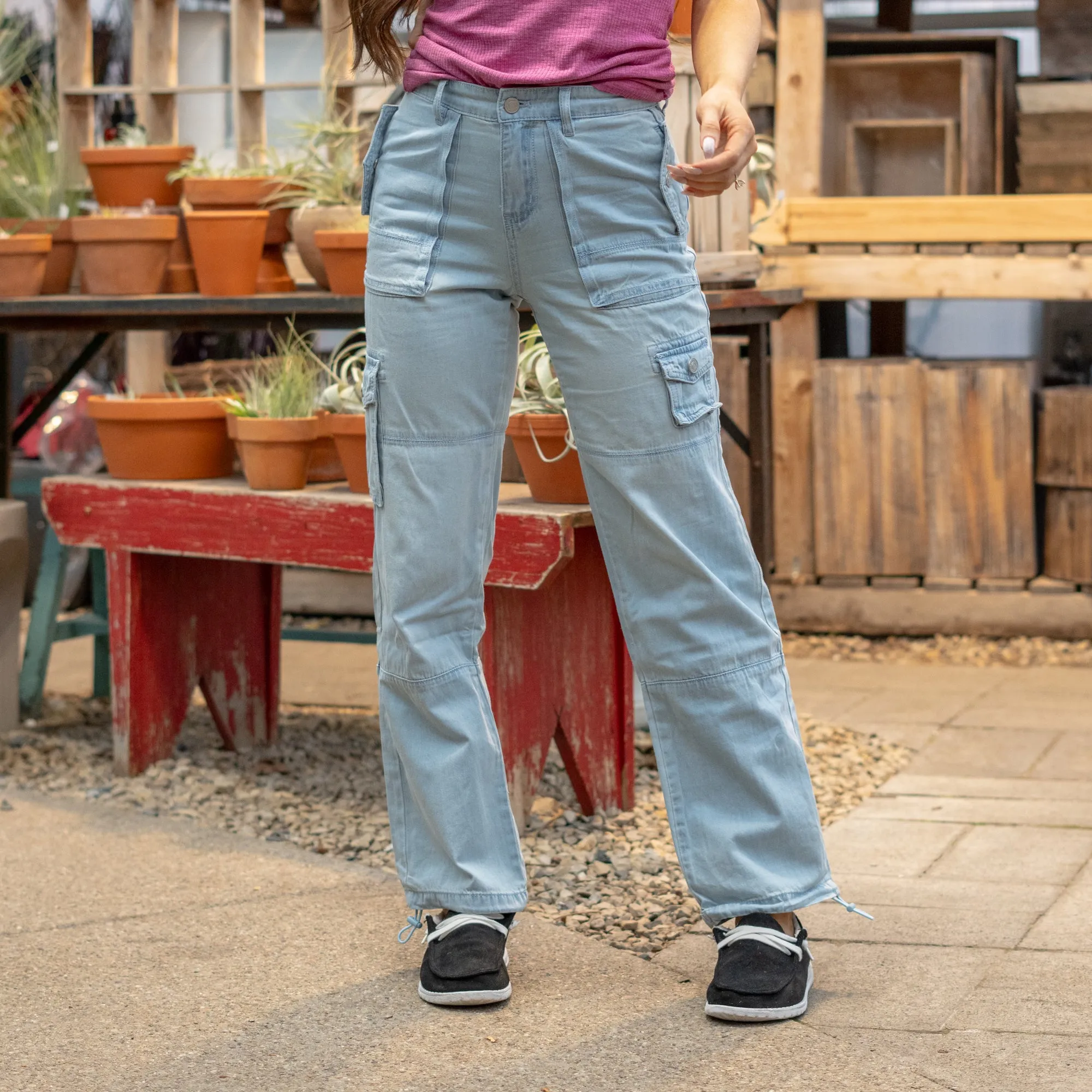 Marina Low Slung Cargo Pants