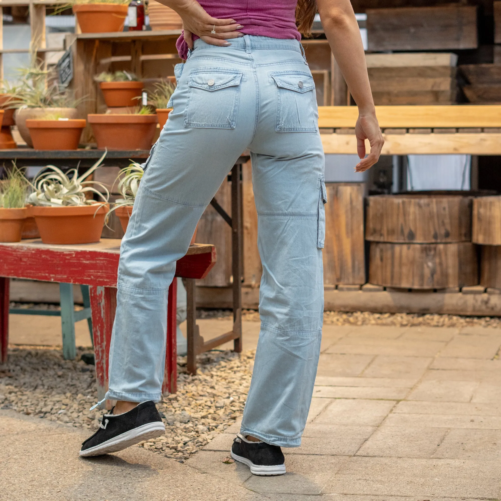 Marina Low Slung Cargo Pants