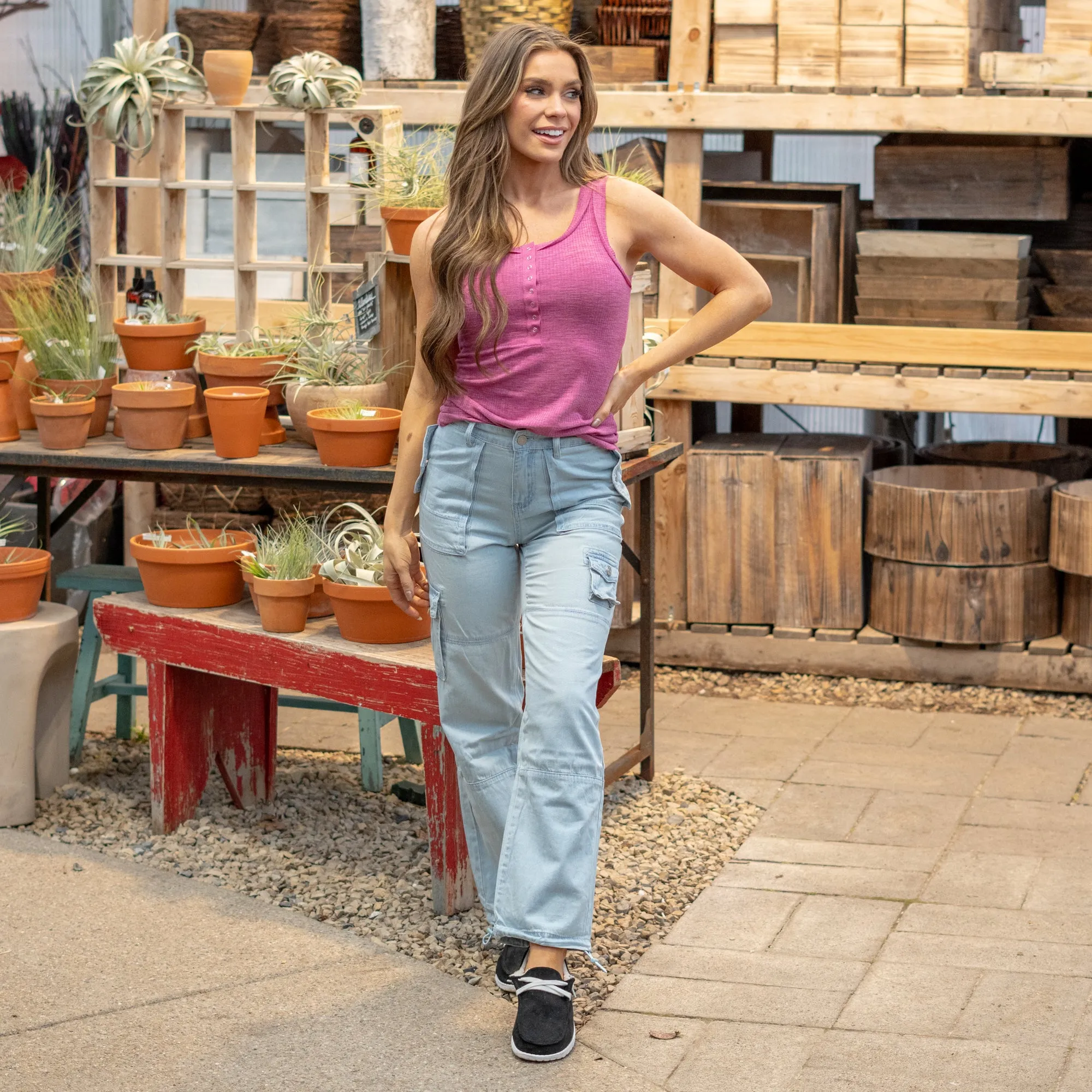 Marina Low Slung Cargo Pants