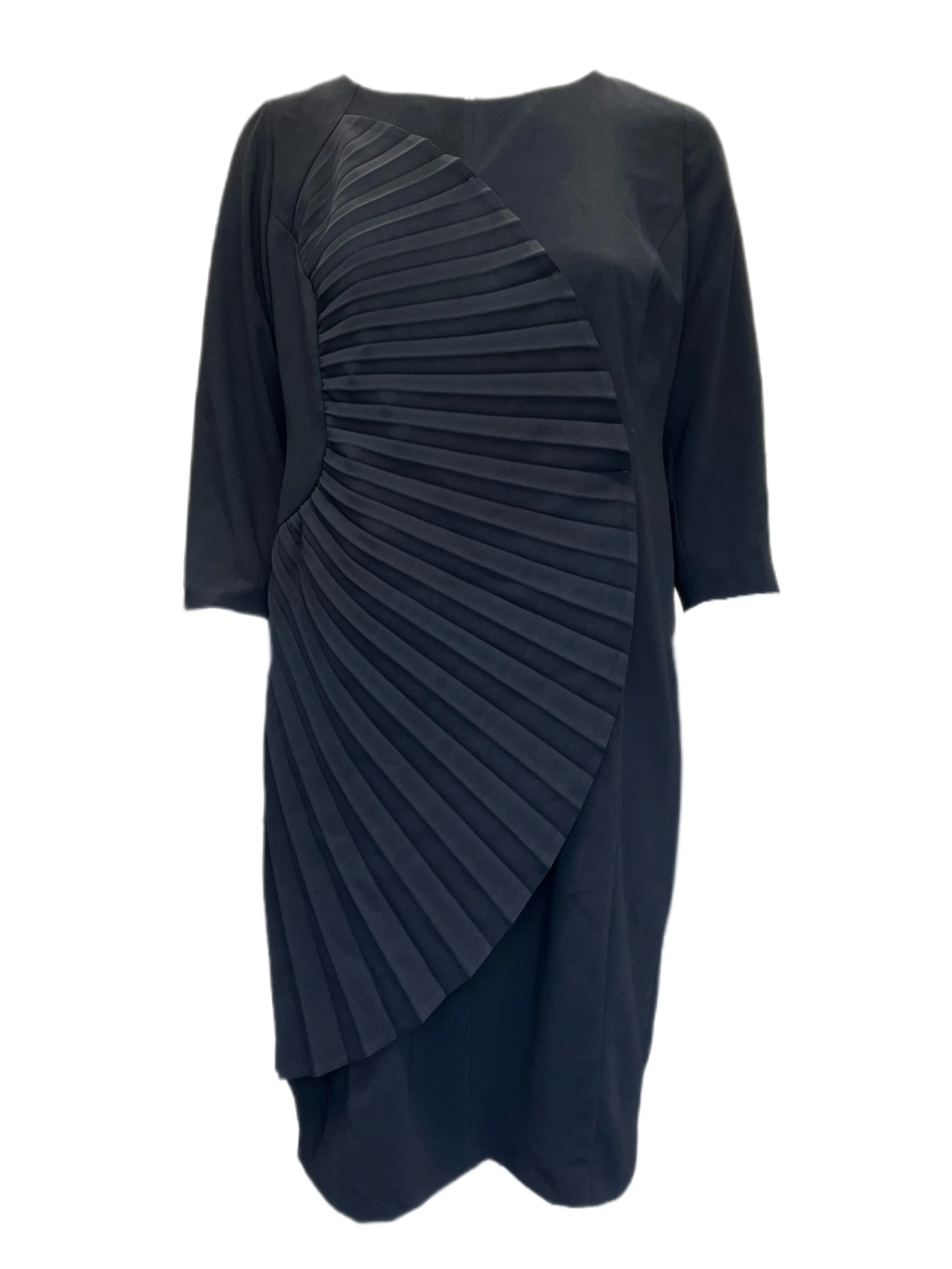 Marina Rinaldi Women's Black Dizione Sheath Dress Size 22W/31 NWT
