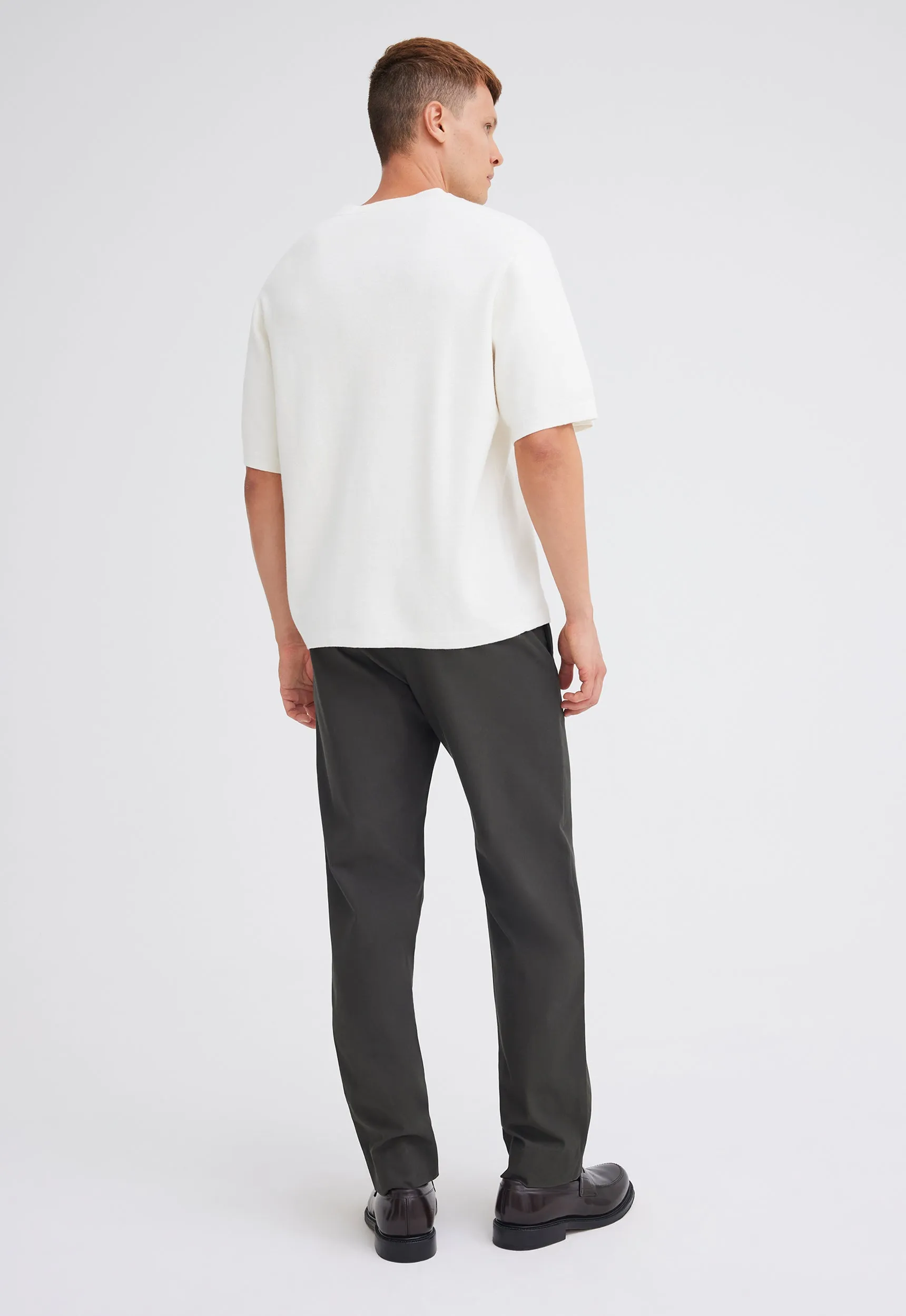 Marker Cotton Cashmere Sweater - Ice Cream