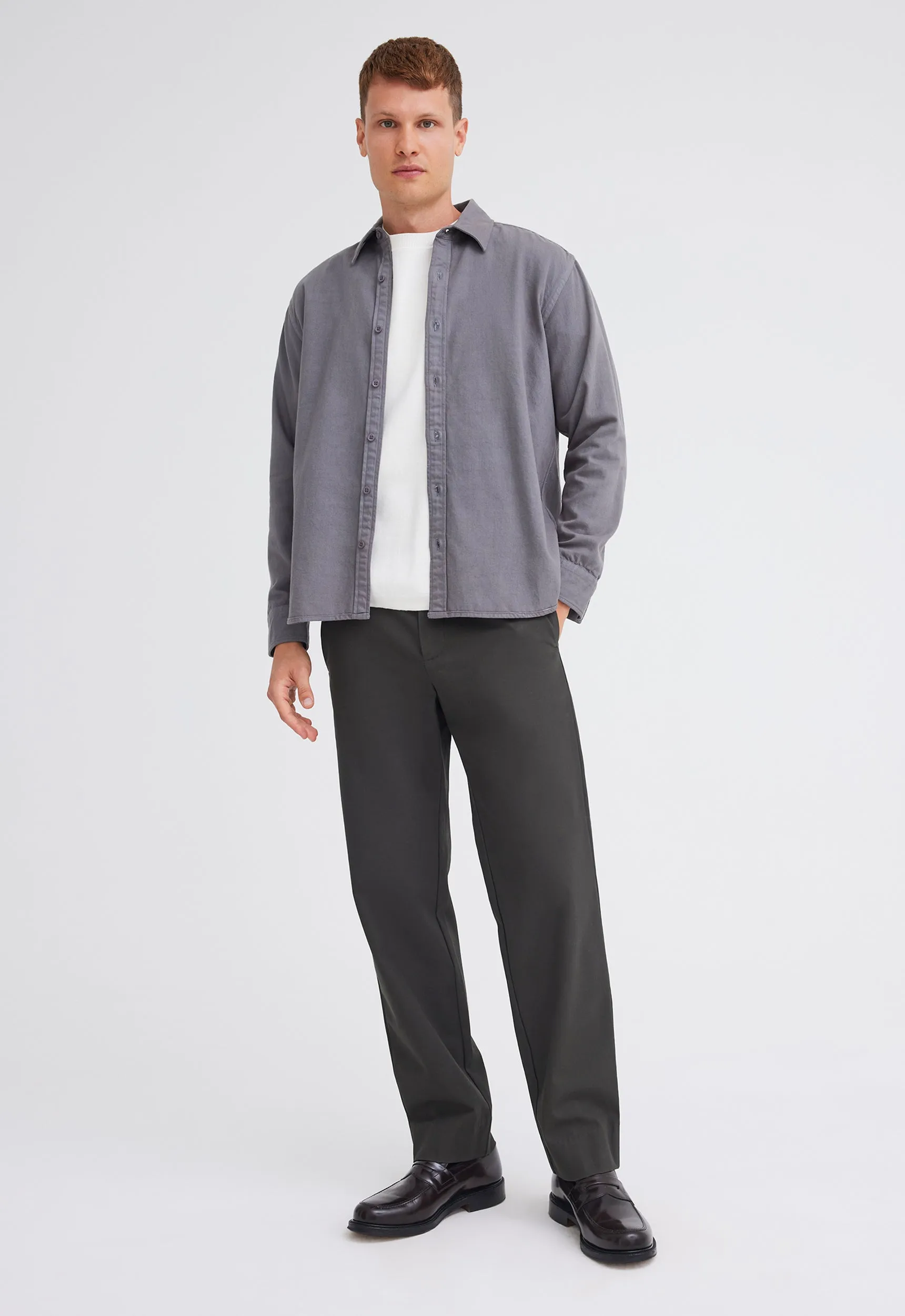 Marker Cotton Cashmere Sweater - Ice Cream