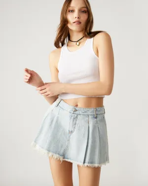 MARLOWE DENIM SKORT