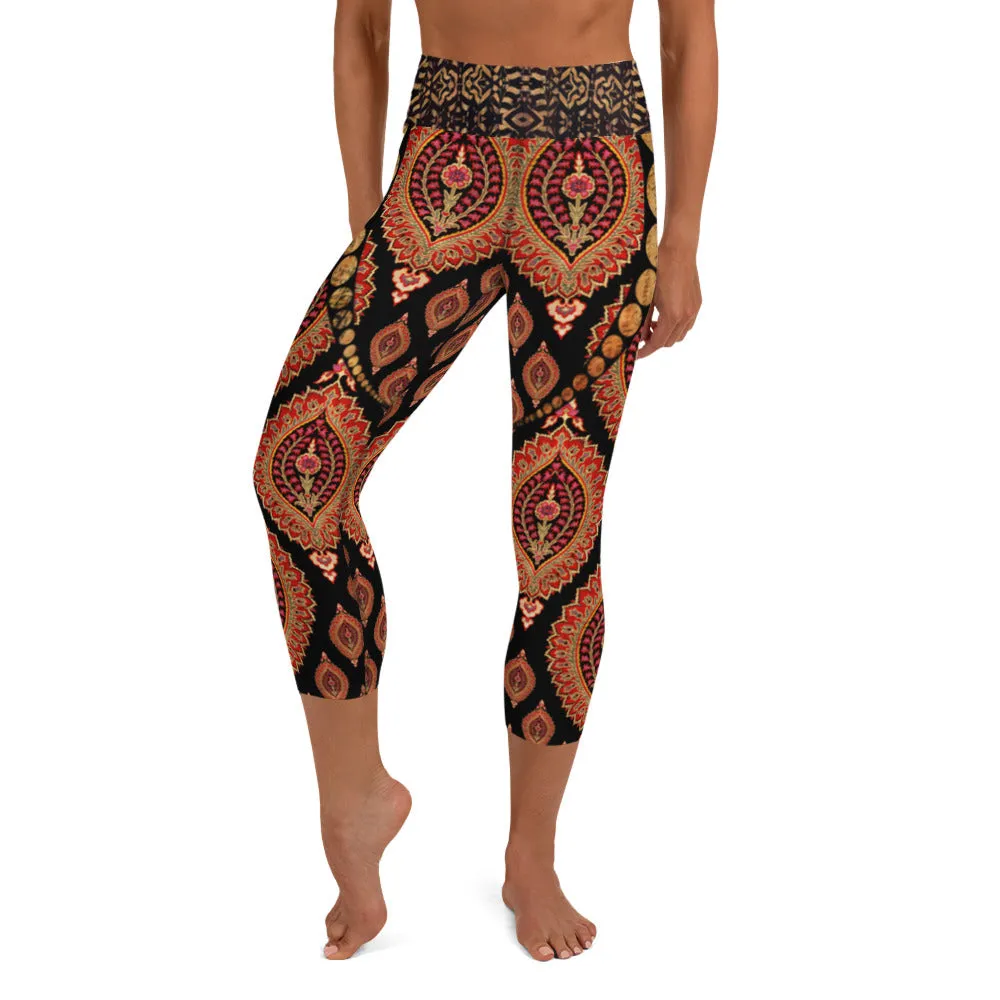 Marrakech Mystique Capri Leggings