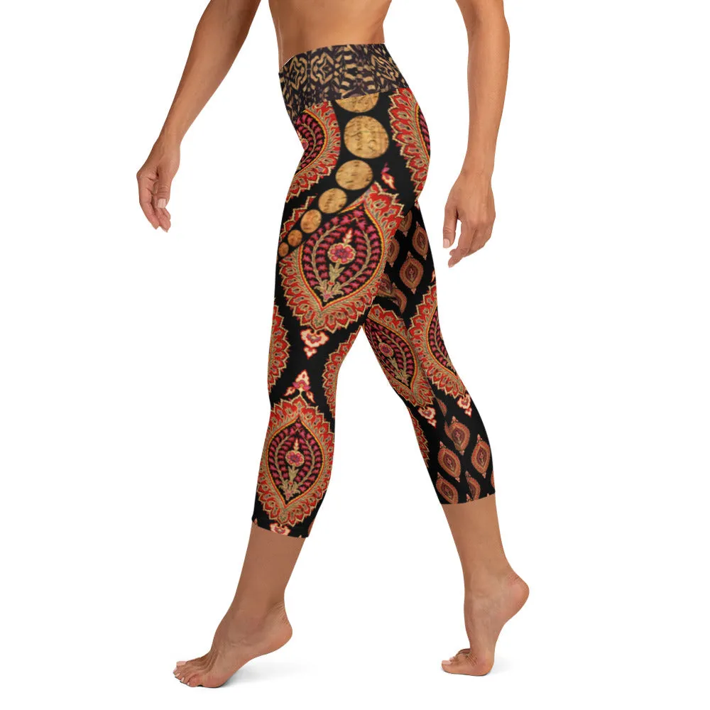 Marrakech Mystique Capri Leggings