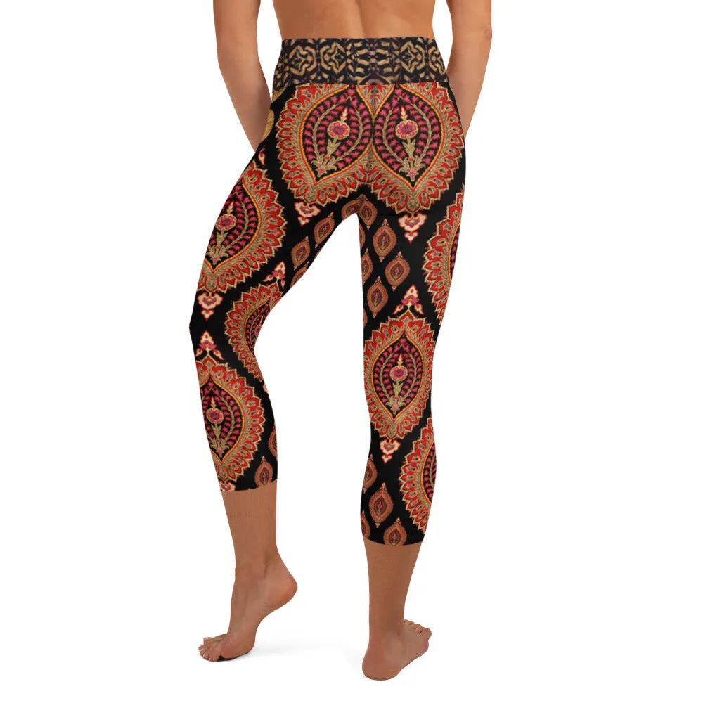 Marrakech Mystique Capri Leggings