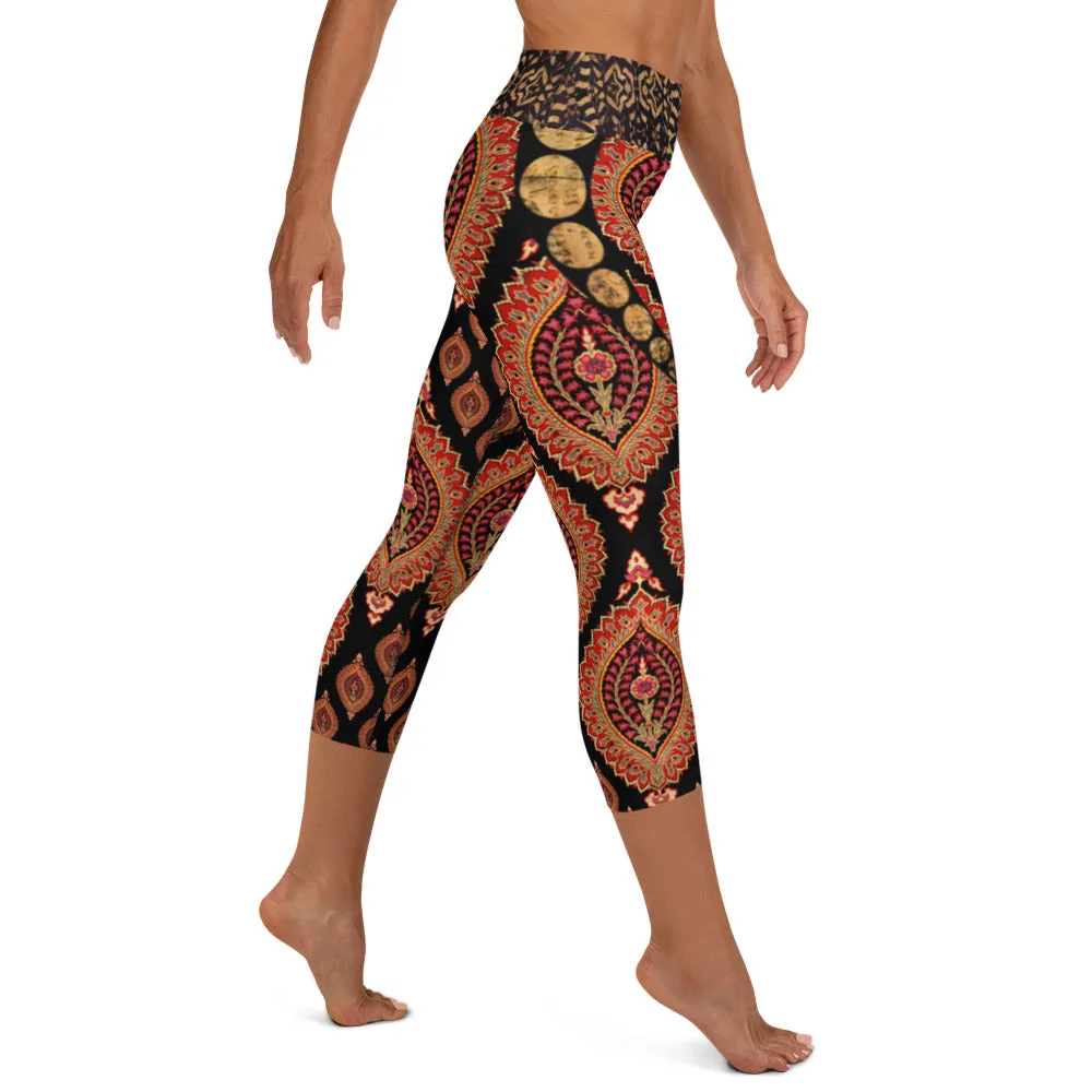 Marrakech Mystique Capri Leggings