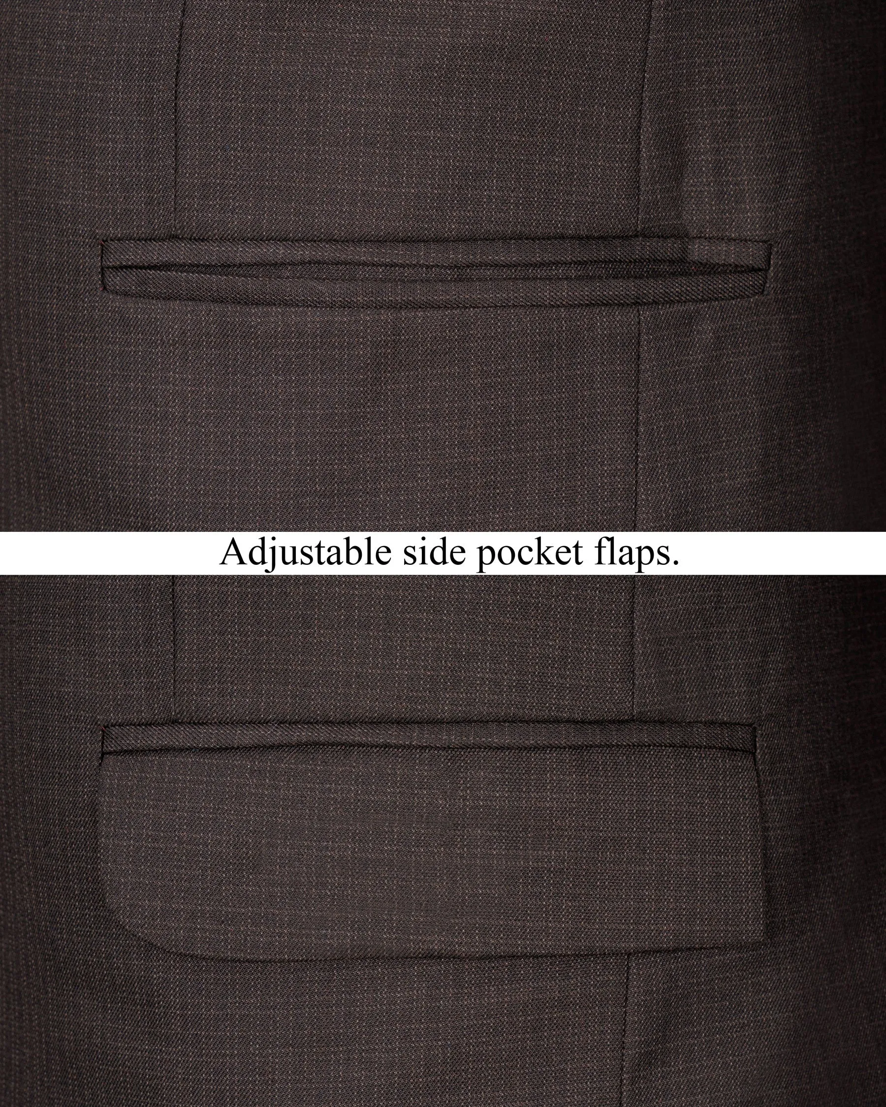 Masala Brown Single Breasted Blazer