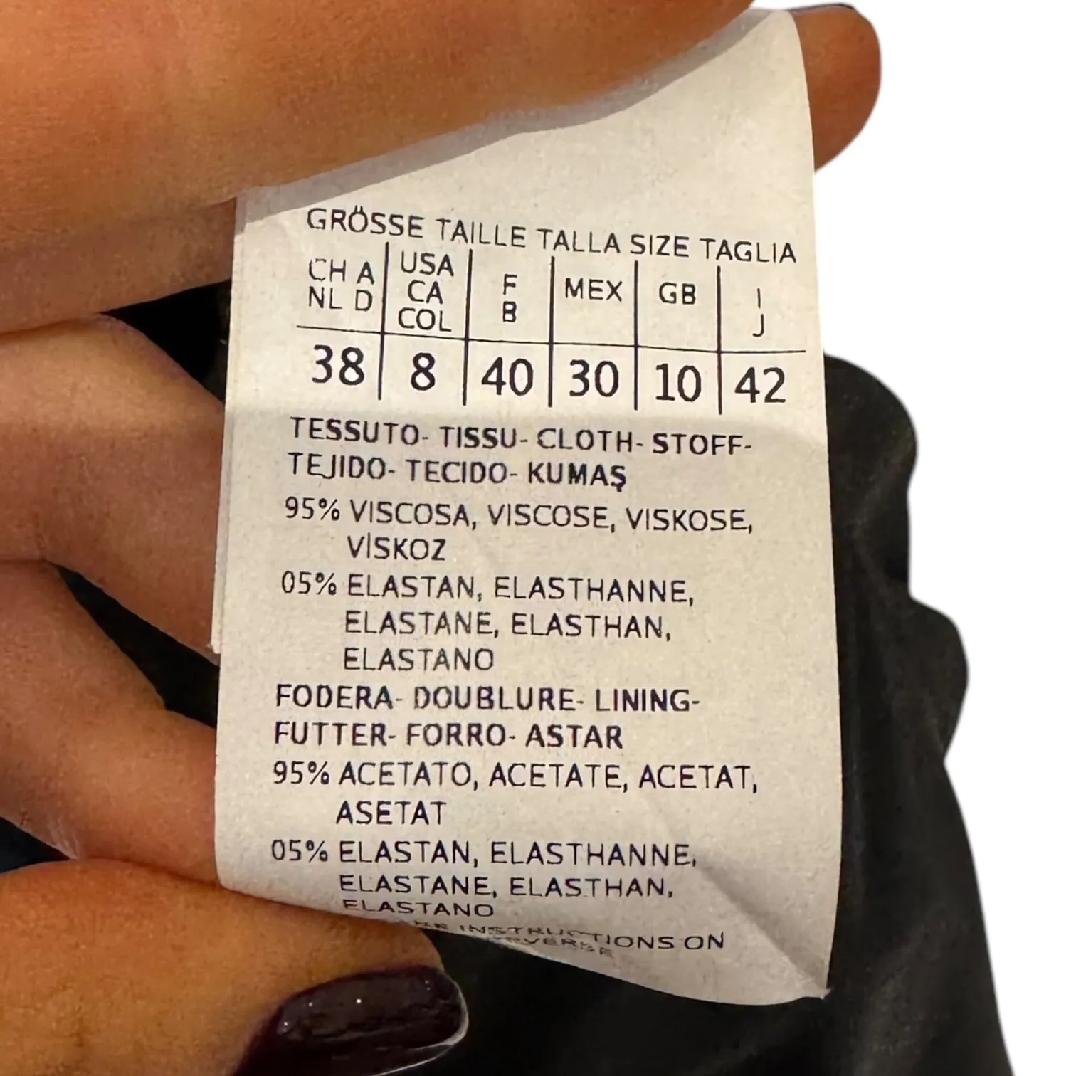 Max Mara Black and White Floral Blazer - 10