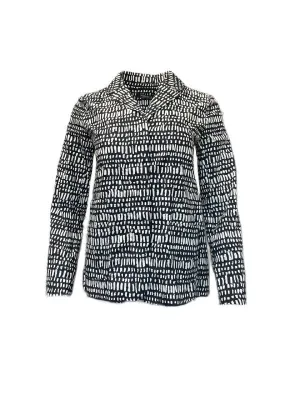 Max Mara Women's Navy Finale Button Down Jacket Size 2 NWT