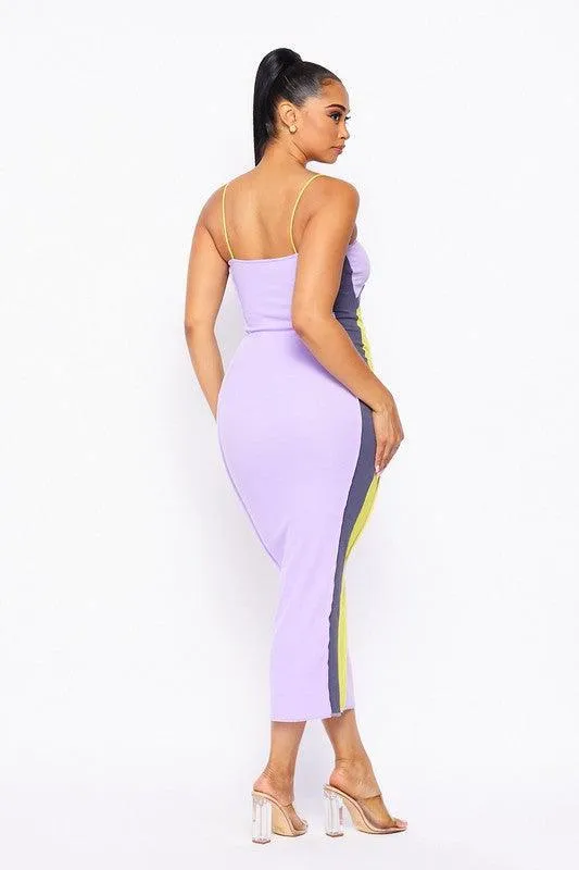 MAXI DRESS WITH CUT OUT