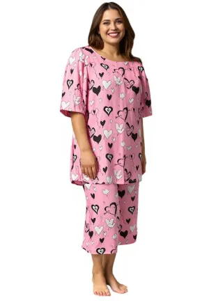 McKenna Sleep Tee - Charm Pink*