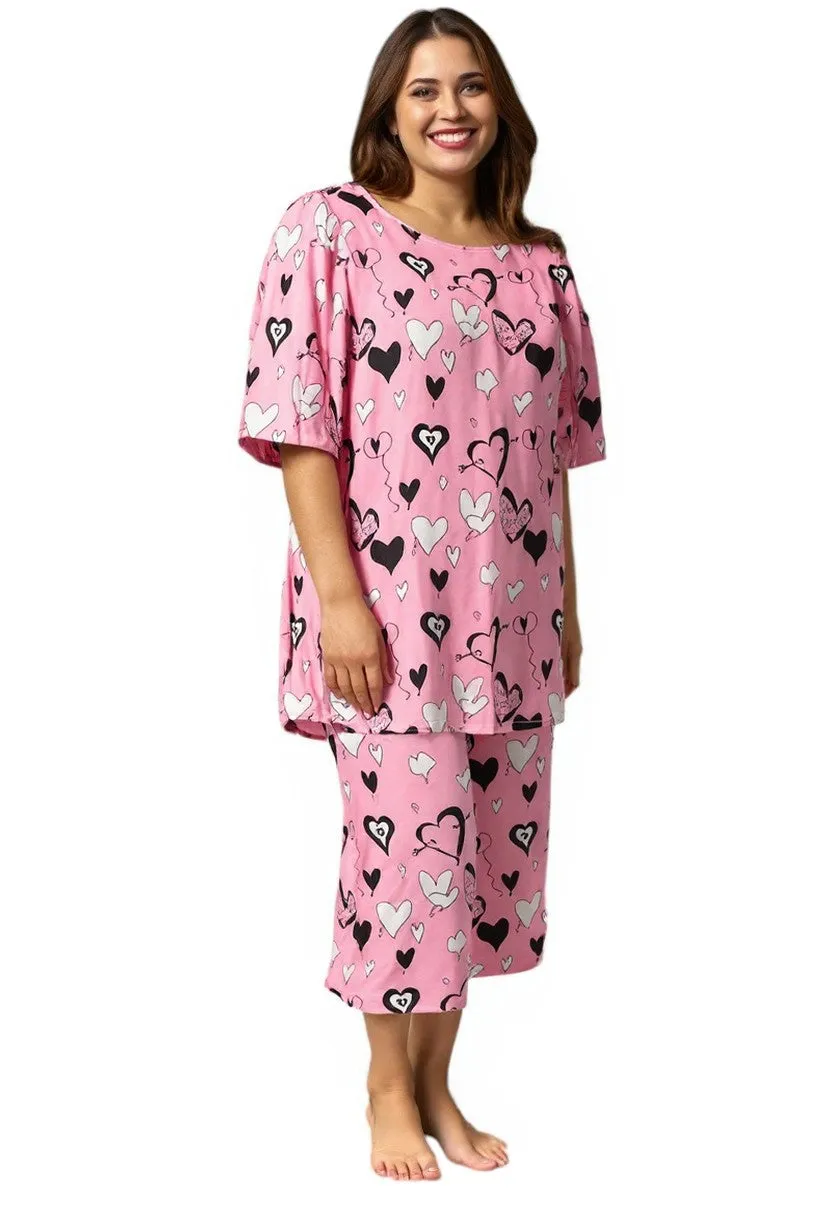McKenna Sleep Tee - Charm Pink*