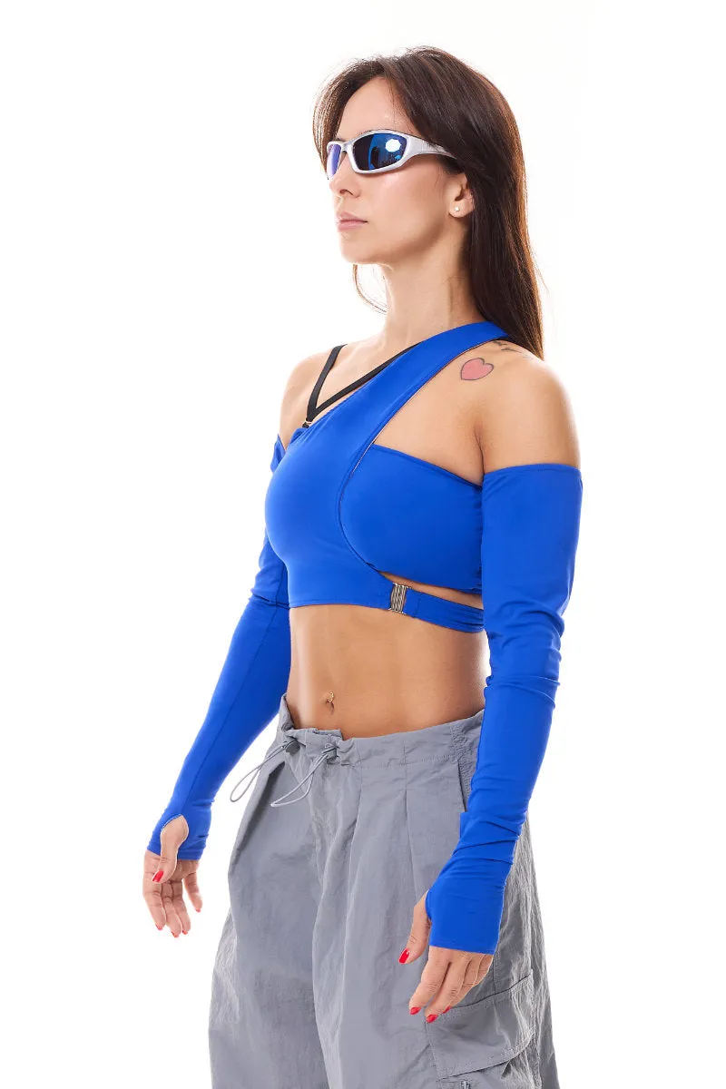 MÆD Kitana Top - Matte Electric Blue