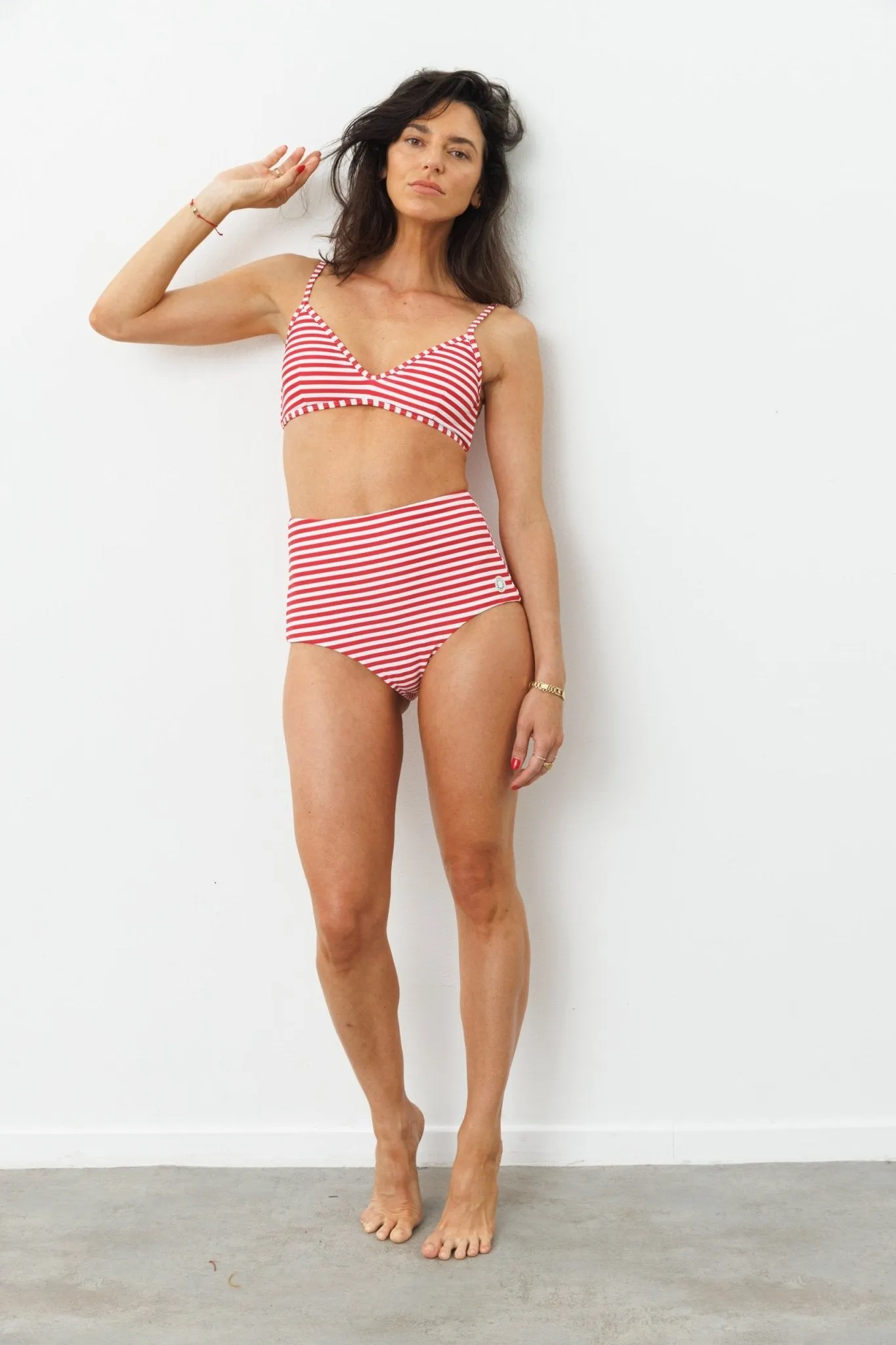 Mediterranean Bottom Red Stripes