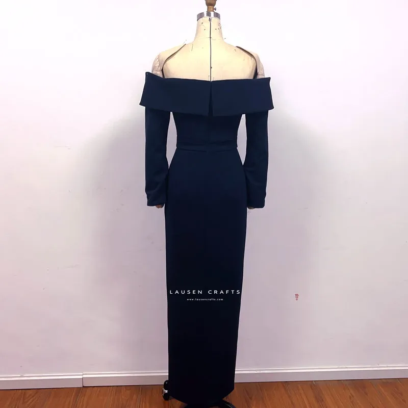 Meghan Markle Inspired White Off-the-shoulder Formal Evening Dress