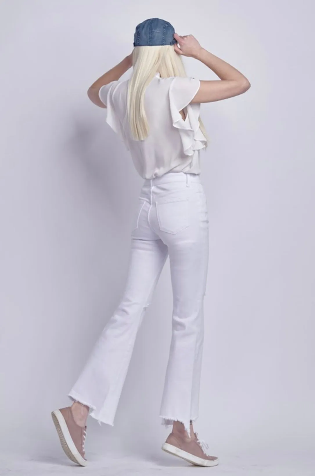 Melrose Mid Rise Flare Jeans
