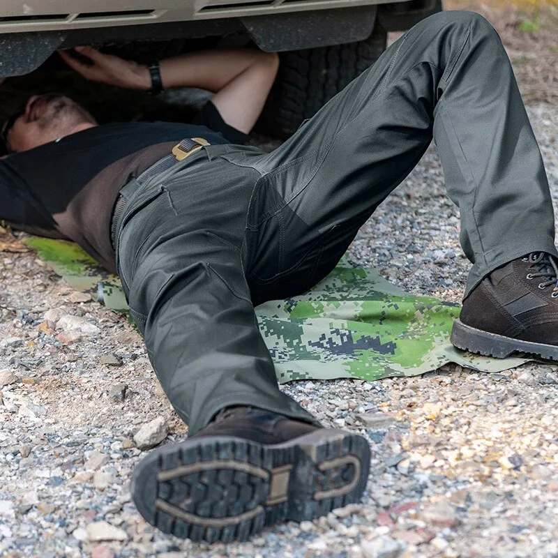Men Multi-pocket SWAT Combat Tactical Army Trousers